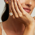 Dean Davidson Plaza Ring in Moonstone/Gold