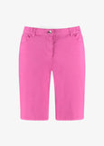 Samoon Stretch Bermuda shorts in Pink