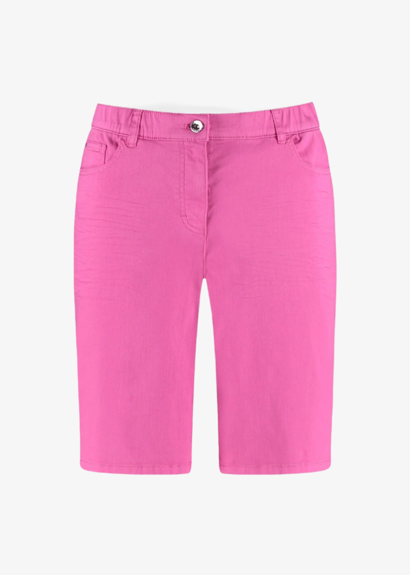 Samoon Stretch Bermuda shorts in Pink