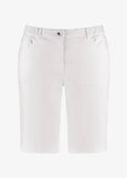Samoon Stretch Bermuda shorts in White