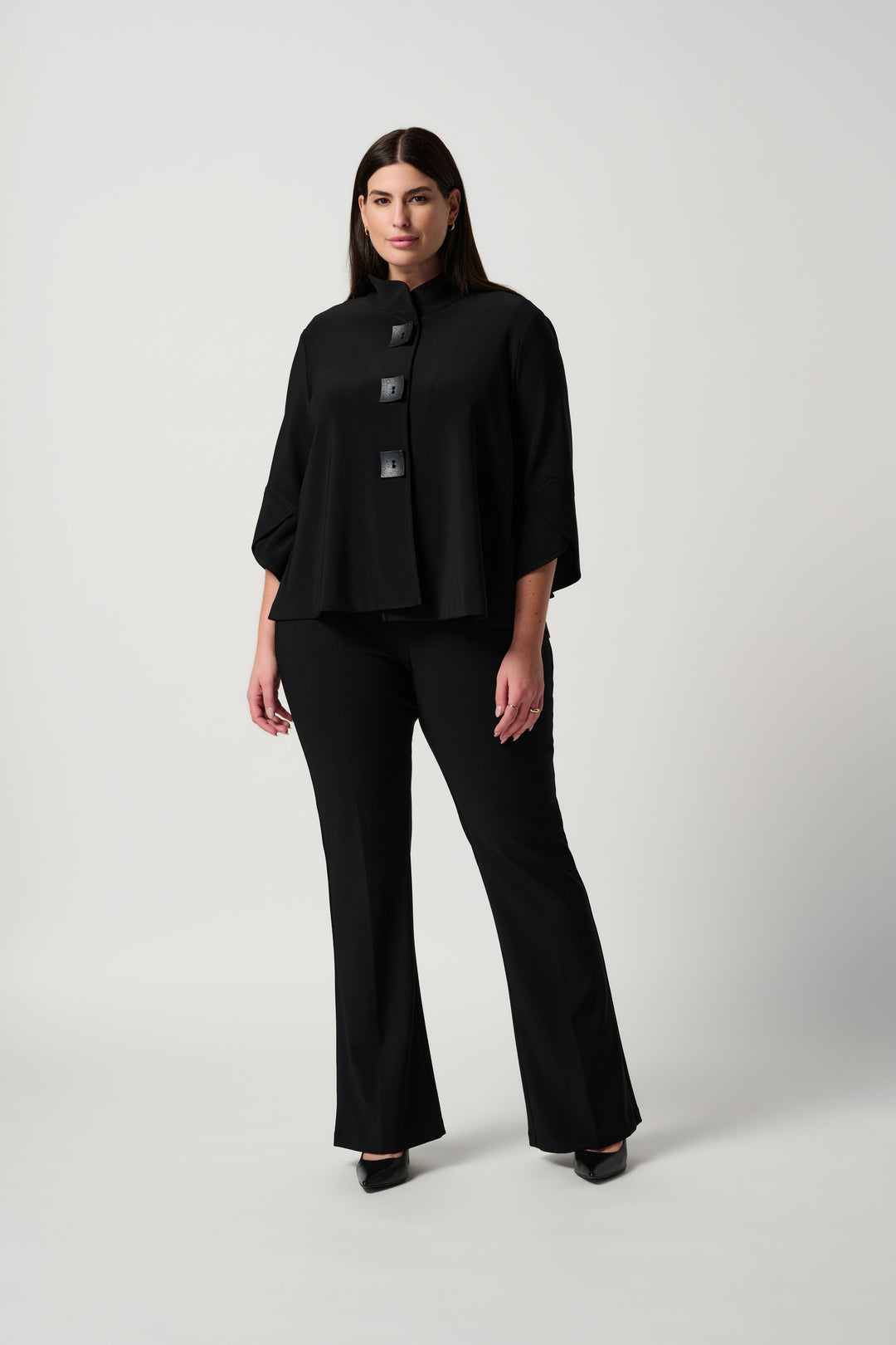 Joseph Ribkoff Classic Flared Pant in Black