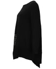 Alembika Mix Media tunic with Textured Trim