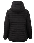Luisa Viola Fashion Fur Zip Front Hooded Reversible Jacket
