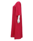 Bryn Walker Light Linen A-Line Calista Dress with Ruffle Sleeve in Lantana