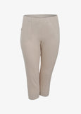 front view of verpass 7/8 pull on pant in Sand