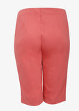 Verpass Stretch Pull On Bermuda Short in Flamingo Red