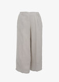 Luukaa Pull on Linen Wide Leg Pant in Nature