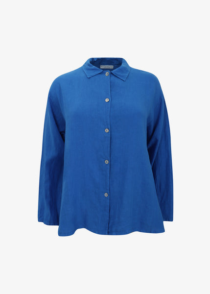 Bryn Walker Light Linen Miriam Shirt in Evia