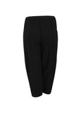 Toni T. Pure Linen Pull On Banana Leg Pant in Black