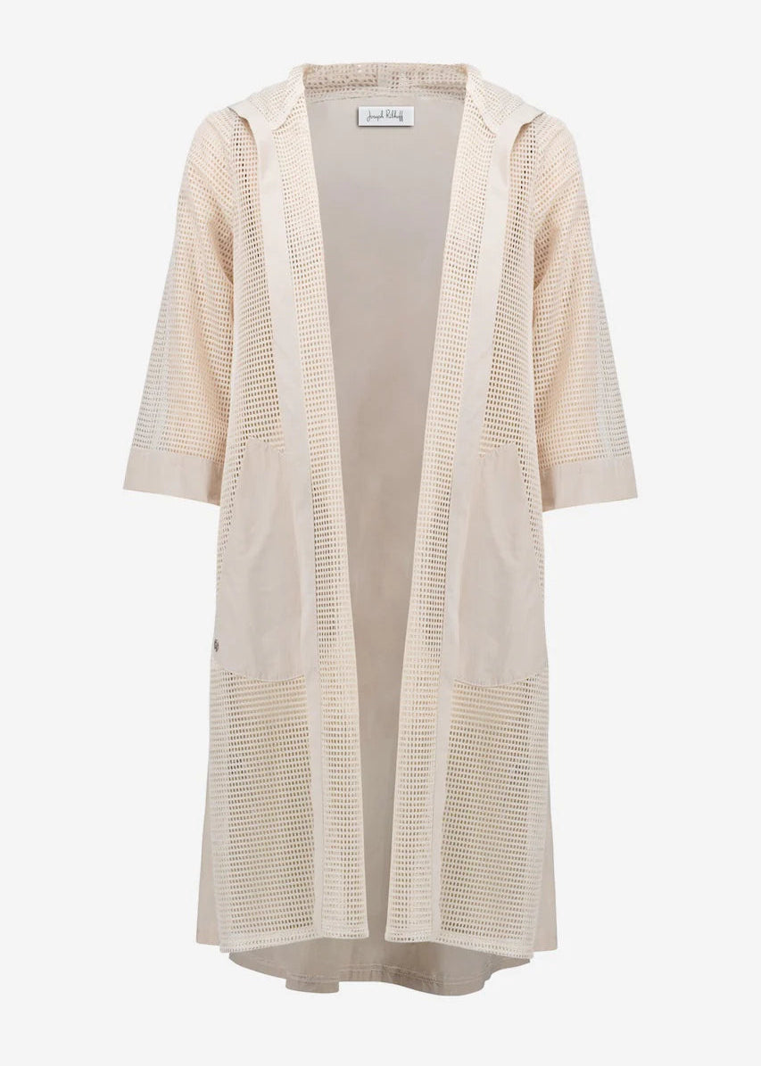 pois♡double mesh Cardigan【beige】 pois double mesh Cardigan【beige】 pois double mesh Cardigan beige