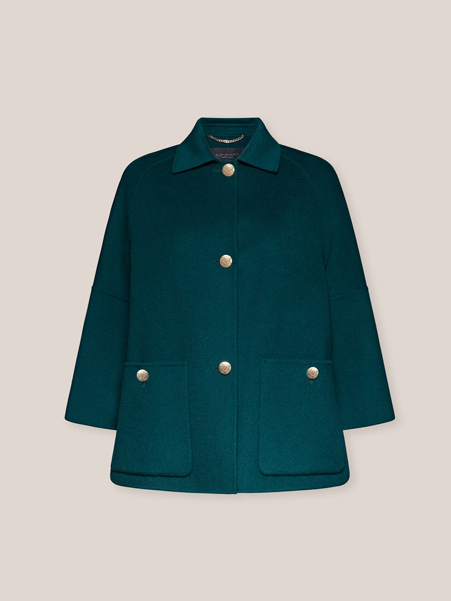 Elena Miro Double face jacket in Laurel