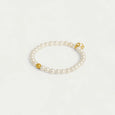 Dean Davidson Midi Pearl Bracelet in Gold Pearl