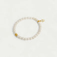 Dean Davidson Midi Pearl Bracelet in Gold Pearl