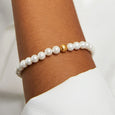 Dean Davidson Midi Pearl Bracelet in Gold Pearl
