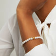 Dean Davidson Midi Pearl Bracelet in Gold Pearl