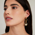 Dean Davidson Laguna Chain Drop Earrings in Pearl