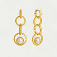 Dean Davidson Laguna Chain Drop Earrings in Pearl