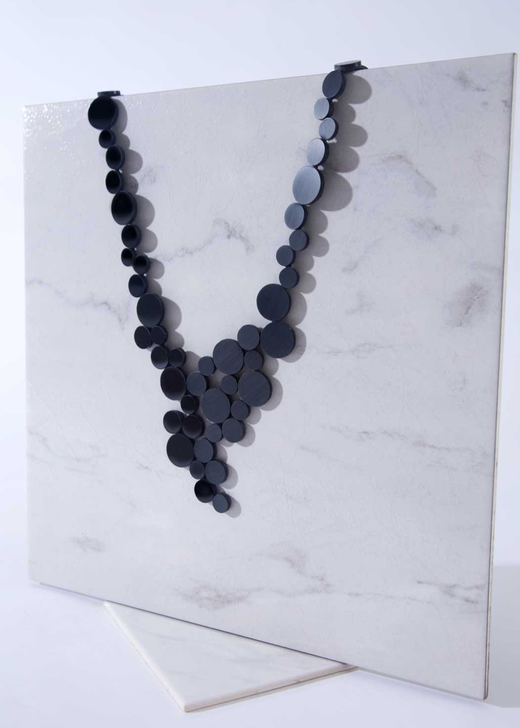 Merx Iskin Sisters Abstaction V Necklace in Black
