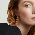 Dean Davidson Statement Gemstone Drop Earrings in Labradorite
