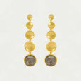 Dean Davidson Statement Gemstone Drop Earrings in Labradorite