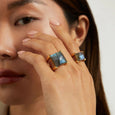 Dean Davidson Midi Plaza Ring in Labordorite