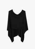 Claudia Nicole The Trade Wind Cotton Cashmere Topper in Ebony