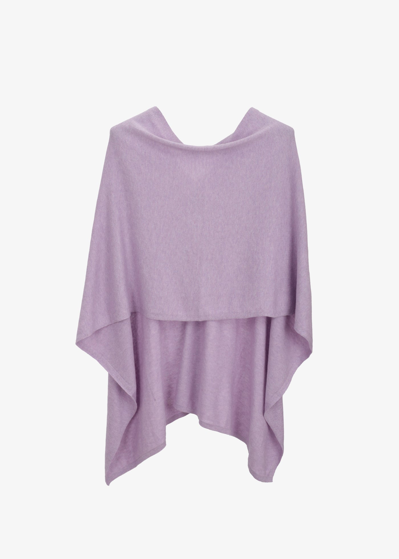 Claudia Nicole The Trade Wind Cotton Cashmere Topper in Lavender Ice