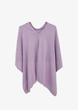 Claudia Nicole The Trade Wind Cotton Cashmere Topper in Lavender Ice