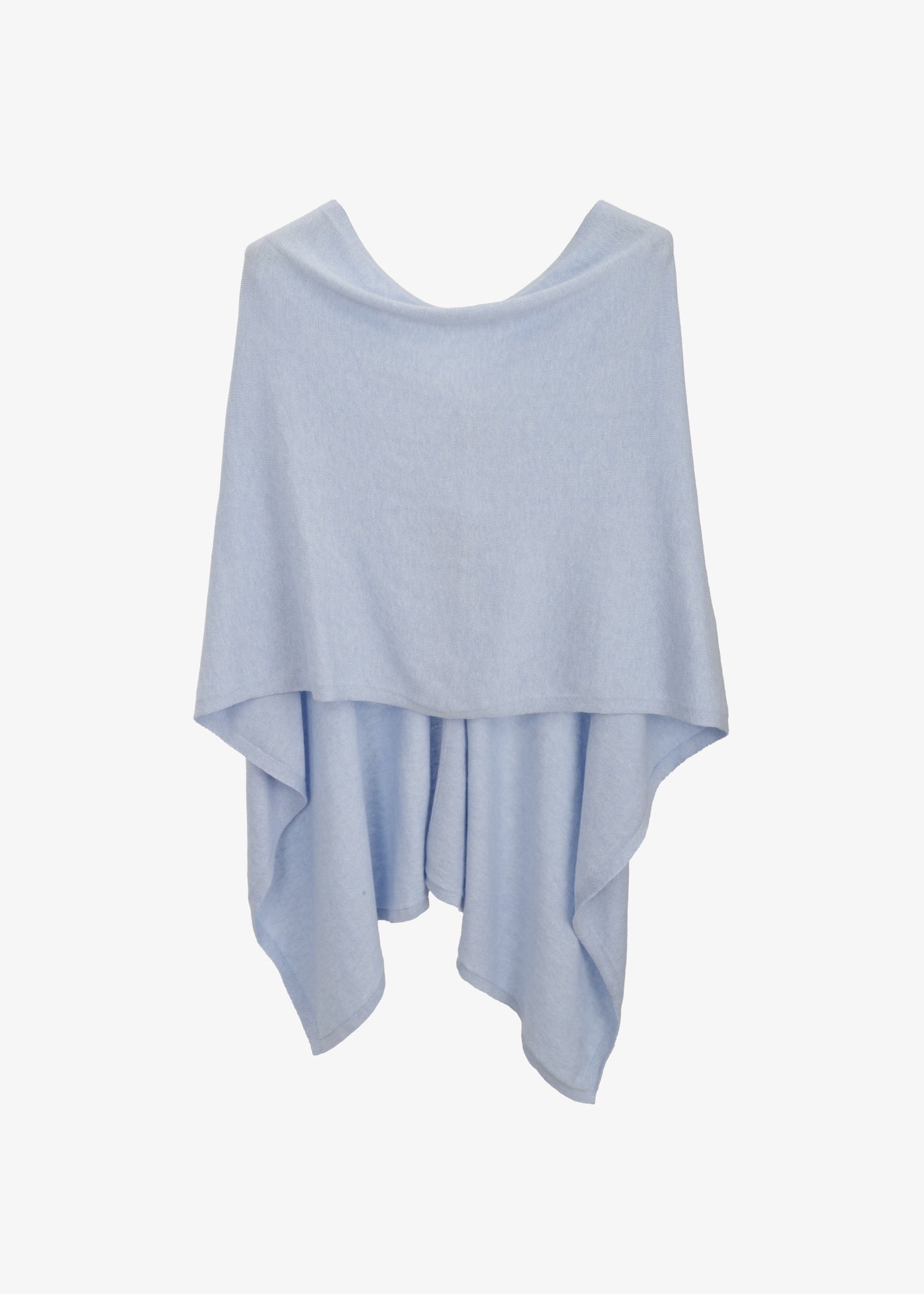 Claudia Nicole The Trade Wind Cotton Cashmere Topper in Weekend Blue