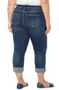 Liverpool Charlie Crop Jean in Wells Wash