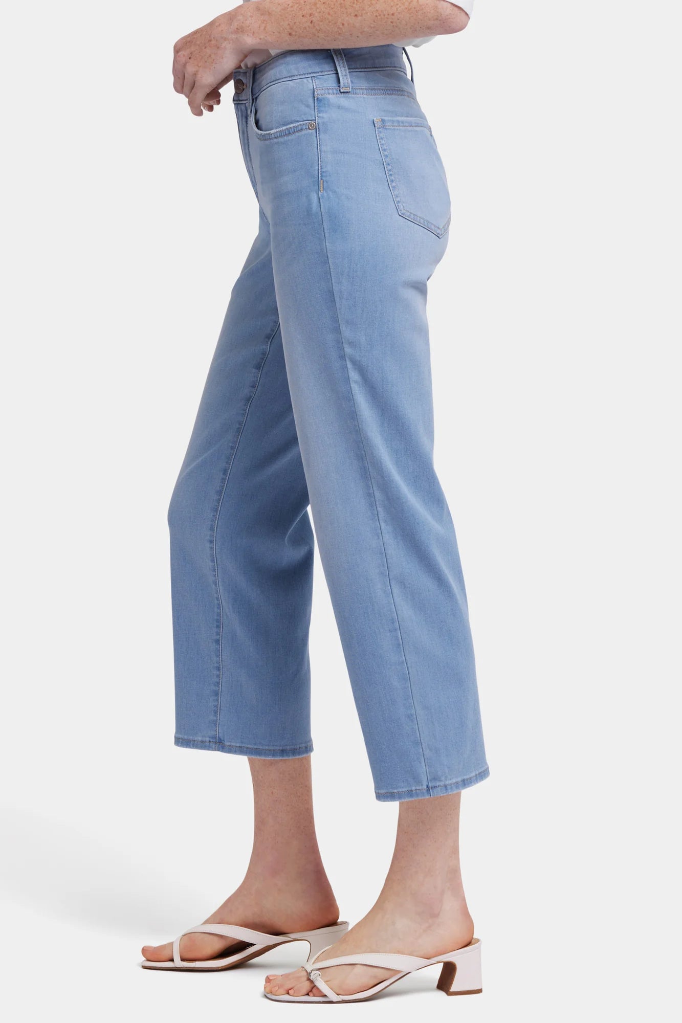 NYDJ Relaxed Piper Crop Jean in Canary Beach Wash