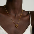 Dean Davidson Dune Mini Pendant Necklace in Gold