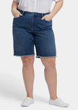 NYDJ Lilly Frayed Hem Shorts in Rio Rapids