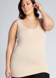 C'est Moi Bamboo Bra Friendly Tank in Frappe