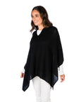 Alashan 100% Cashmere Topper in Ebony