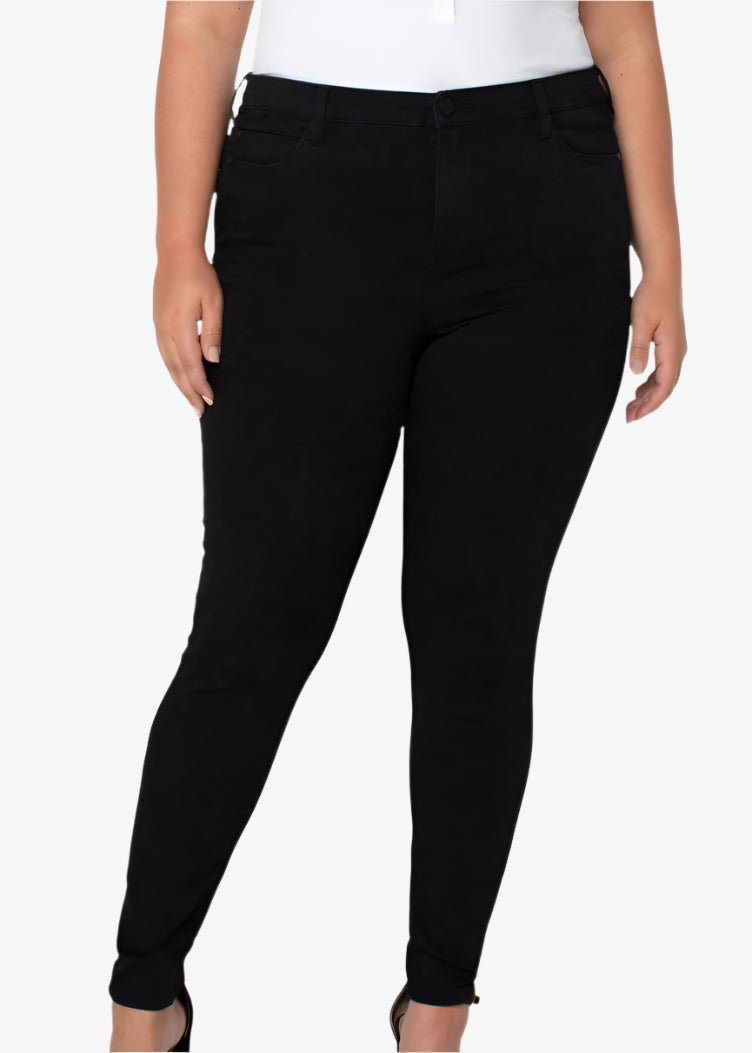 Liverpool Abby Skinny Jean in Black Rinse