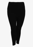 C'est Moi Three Quarter Length Bamboo Legging in Black