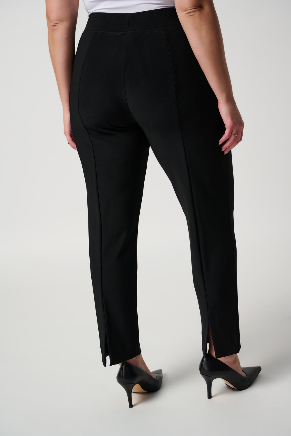 Joseph Ribkoff Slim straight Leg Pull-On Pant in Black
