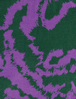 Samoon Print Scarf in Dark Lake Blue Print