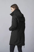 Junge Klaudia A-line Waterproof All-weather Jacket in Black