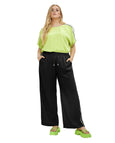 Mat Pull-On Pant with Athleisure Trim & Drawstring Waist