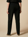 Marina Rinaldi Rapsodia Triacetate Comfort Trouser in Black