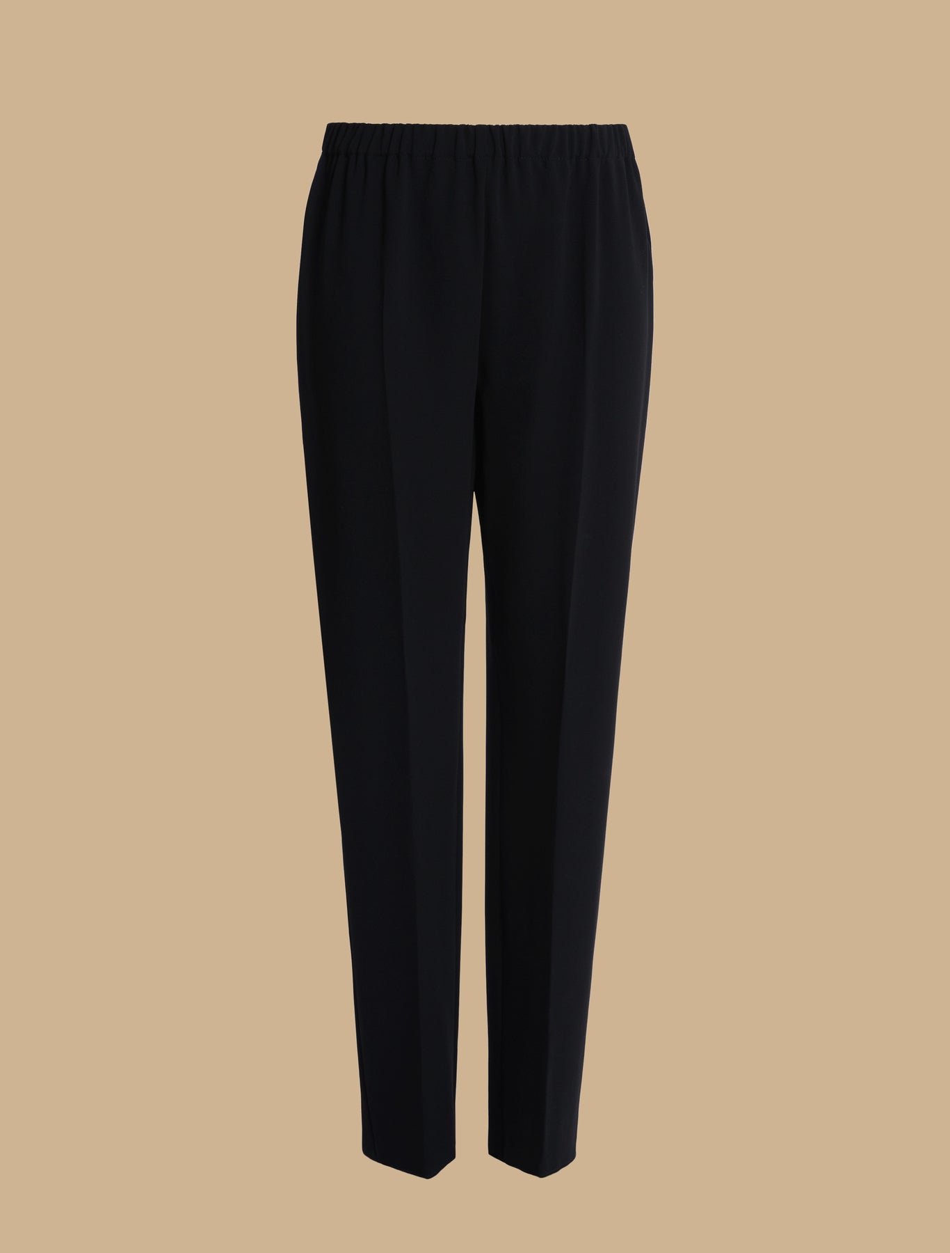 Marina Rinaldi Rapsodia Triacetate Comfort Trouser in Black