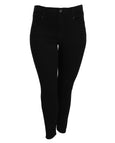 Liverpool Gia Glider Skinny Pull On Jean in Black Rinse