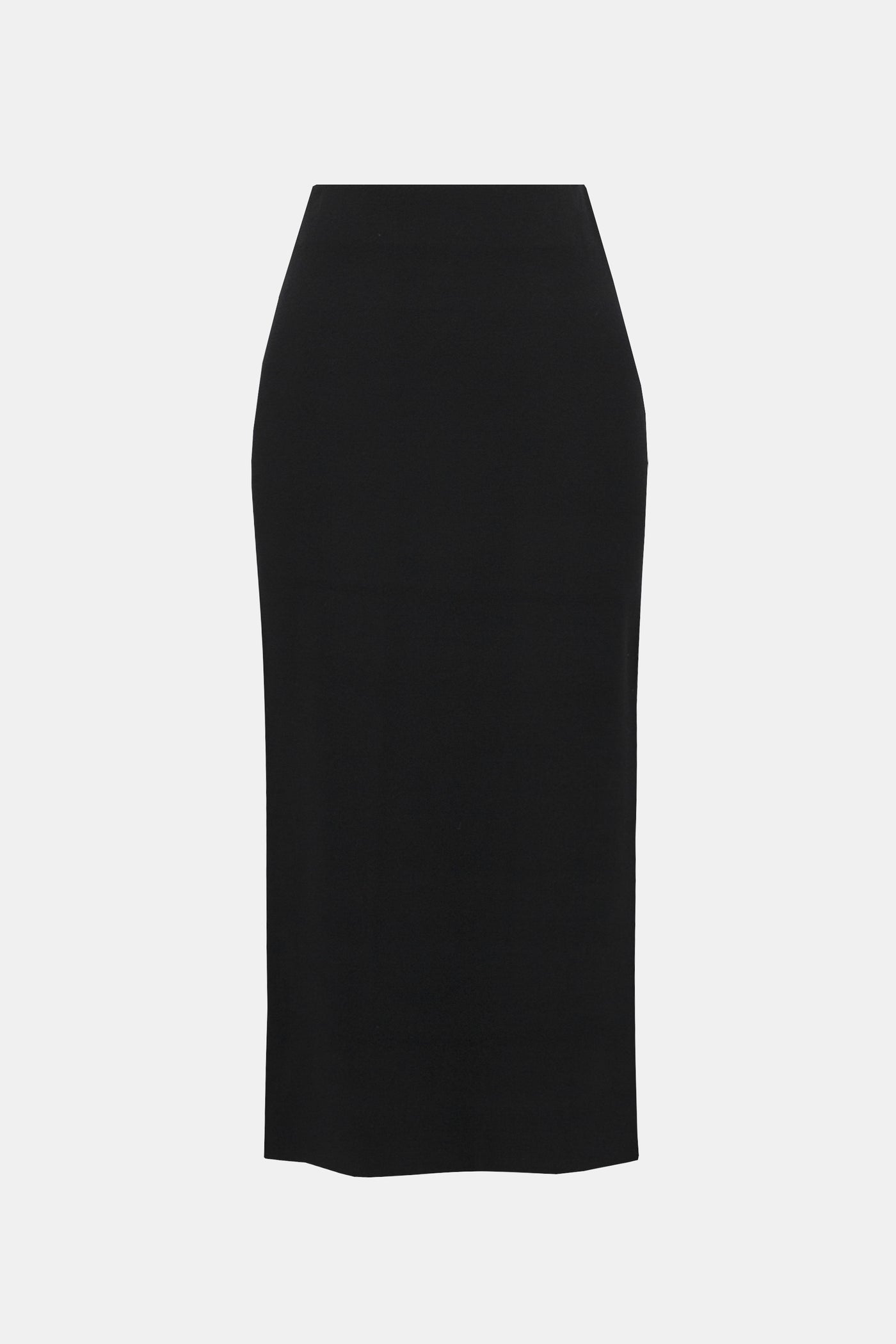 Joseph Ribkoff Sweater Knit Midi Skirt with Side Slit in Black