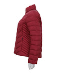 Junge Daisy Light Puffer with Stand Collar in Cranberry