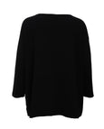 Bryn Walker Bamboo French Terry Bex Shirt in Black