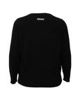 Lisa Todd Keep 'Em guessing Lofty Cotton Luxe Sweater in Black