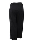 Eileen Fisher Melange Flex Ponte Straight Leg Ankle Pant in Charcoal