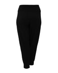 Sympli Fleece Motion Jogger with stretch waist in Black